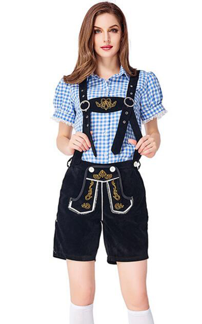 F1959-1 German Traditional Oktoberfest Couple Clothing